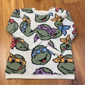 Teenage Mutant Ninja Turtles Nickelodeon Cotton Sweater Unisex Baby 6-9 Months